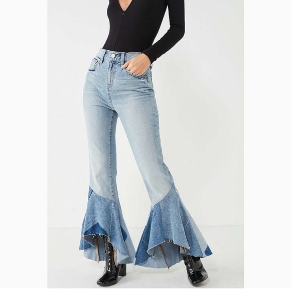 Urban Outfitters Denim - Bdg Revamp Ruffle Jean